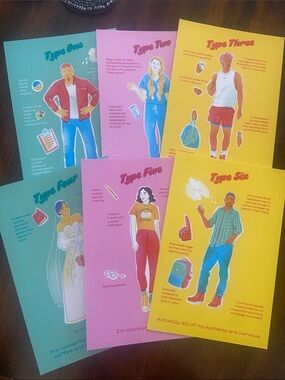 Enneagram Postcard Lot Brand New